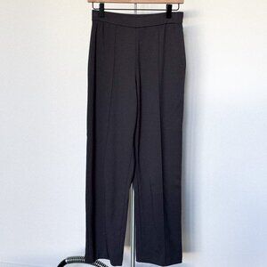 Uniqlo Brushed Jersey Wide Pants Dark Grey Size S